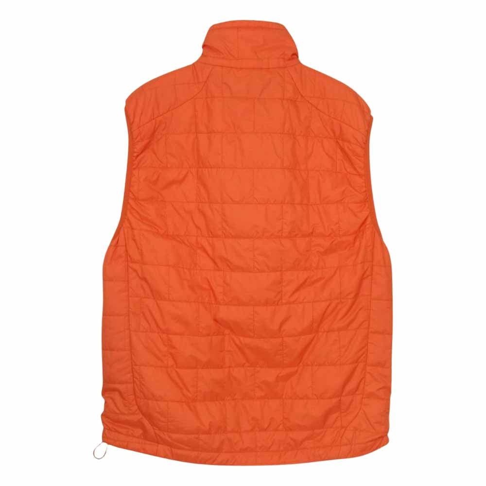 patagonia パタゴニア 12AW 84240 12年製 NANO PUFF VEST ナノ パフ ベスト 中綿 ベスト オレンジ系 S【中古】