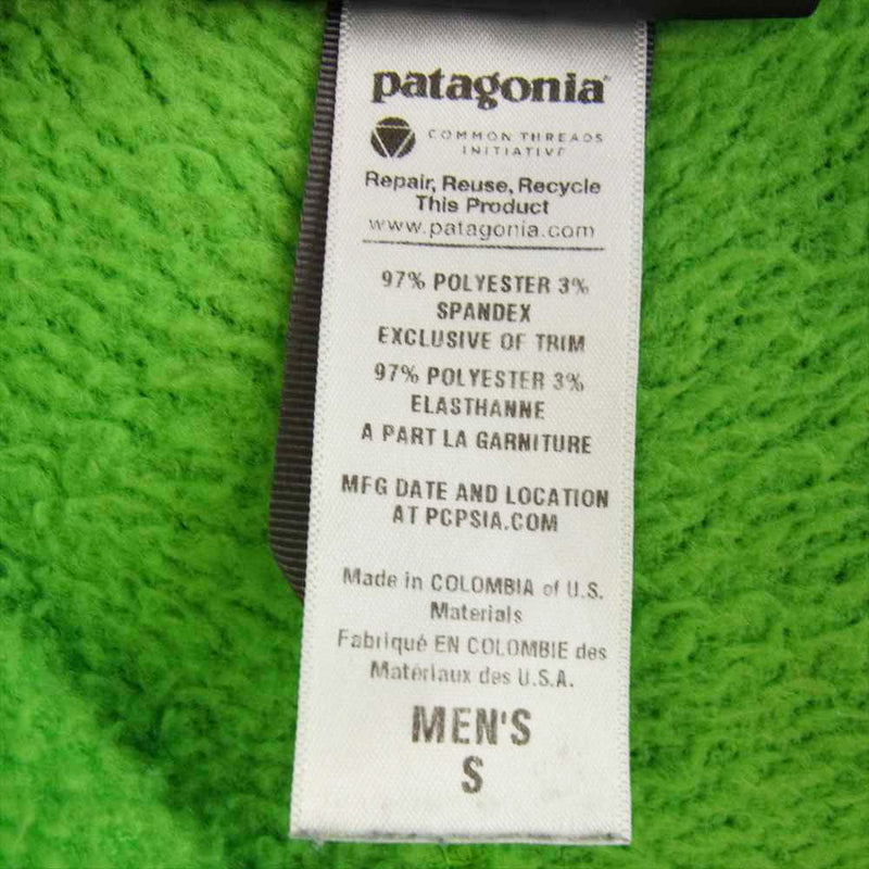 patagonia パタゴニア 12SS 25136 12年製 R2 JACKET レギュレーター フリース ジャケット グリーン系 S【中古】