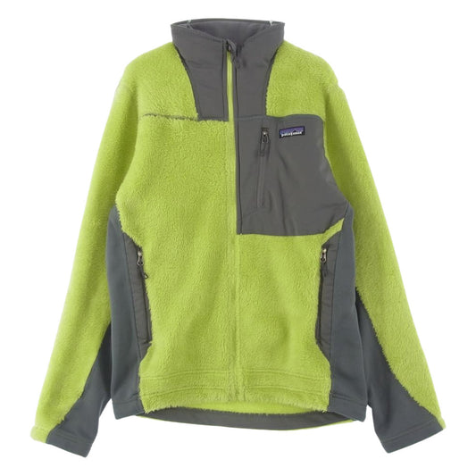 patagonia パタゴニア 11AW 25700 11年製 R3 Hi-Loft Jacket ハイロフト ジャケット フリース ジャケット グレー系 グリーン系 S【中古】