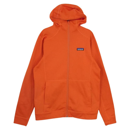 patagonia パタゴニア 17AW 23790 17年製 POLARTEC CROSSTREK HOODIE クロストレック フーディ ジップ パーカー フリース ジャケット オレンジ系 S【中古】