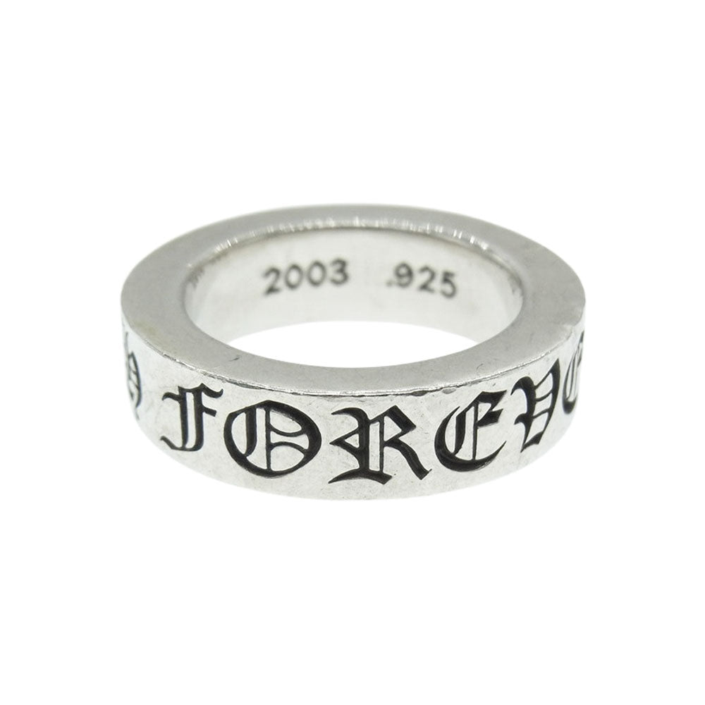 CHROME HEARTS クロムハーツ（原本無） 6mm SPACER FOREVER スペーサーリング フォーエバー #10.5 シルバー系【中古】