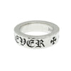 CHROME HEARTS クロムハーツ（原本無） 6mm SPACER FOREVER スペーサーリング フォーエバー #10.5 シルバー系【中古】