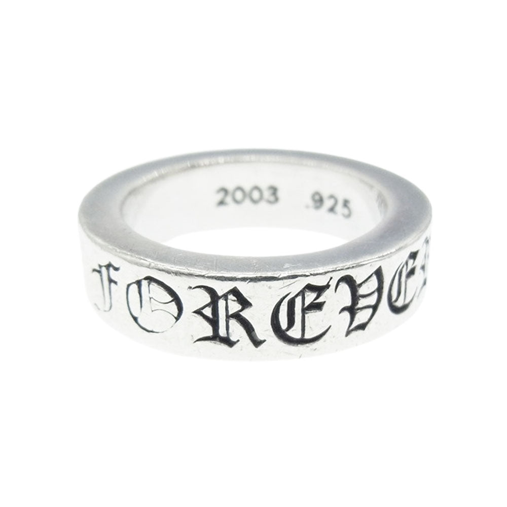 CHROME HEARTS クロムハーツ（原本無） 6mm SPACER FOREVER スペーサーリング フォーエバー #13 シルバー系【中古】