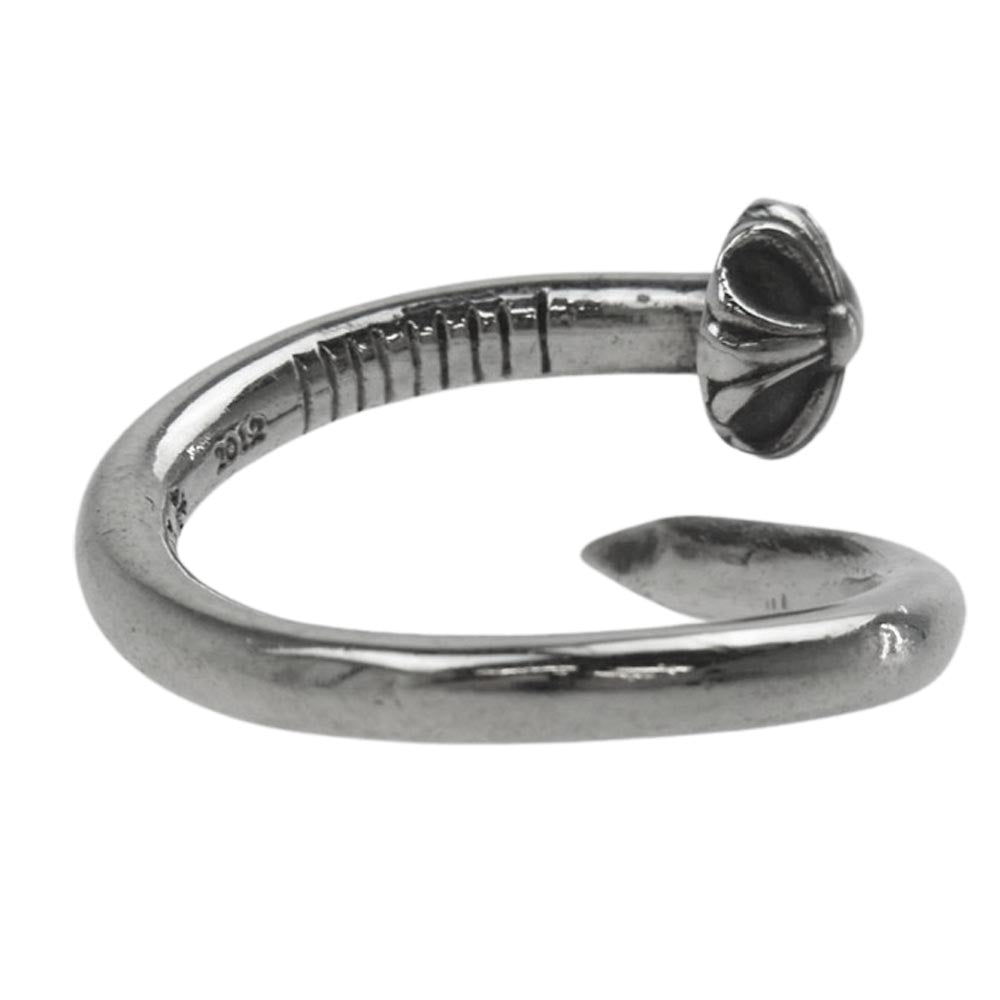 CHROME HEARTS クロムハーツ（原本無） NAIL CRSBALL クロスボール ネイル リング シルバー系【中古】