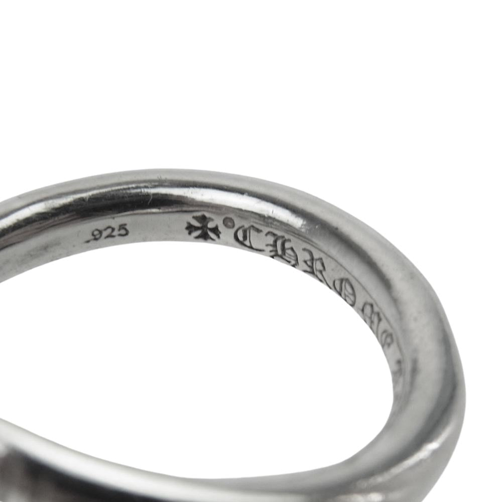 CHROME HEARTS クロムハーツ（原本無） NAIL CRSBALL クロスボール ネイル リング シルバー系【中古】