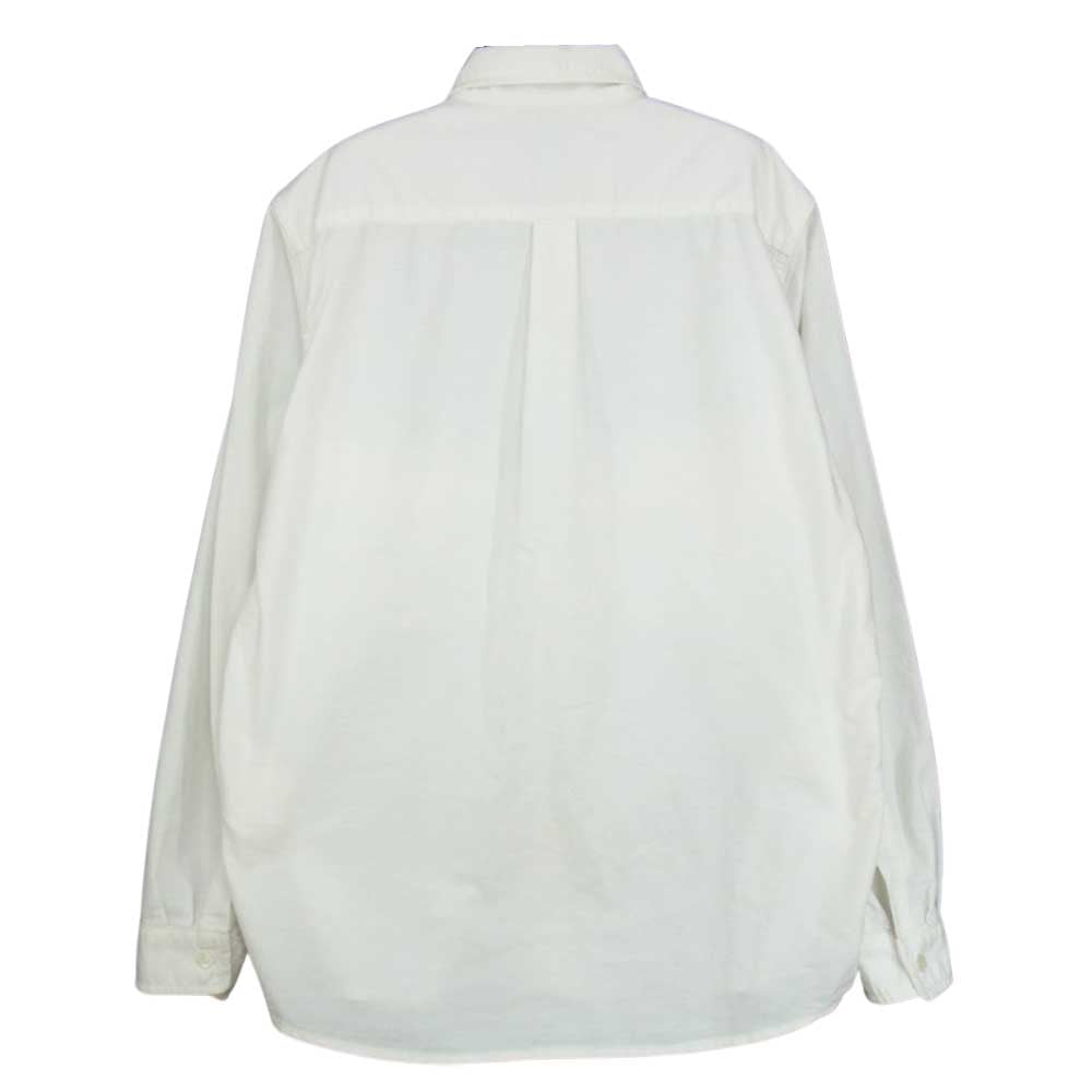 and wander アンドワンダー aw-ft907-81 dry ox shirt ドライオックス シャツ ホワイト系【中古】