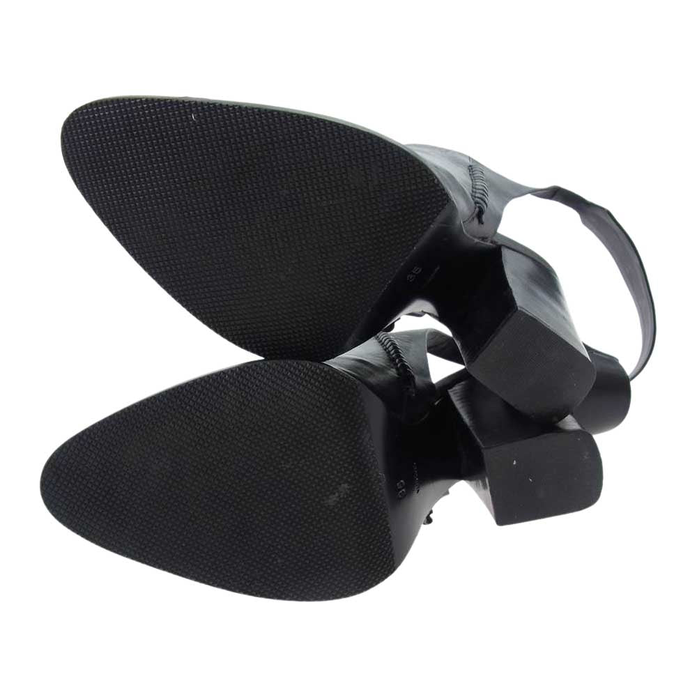 Alexander Wang アレキサンダーワン レザー ポインテッドトゥ ヒール パンプス ブラック系 35【中古】