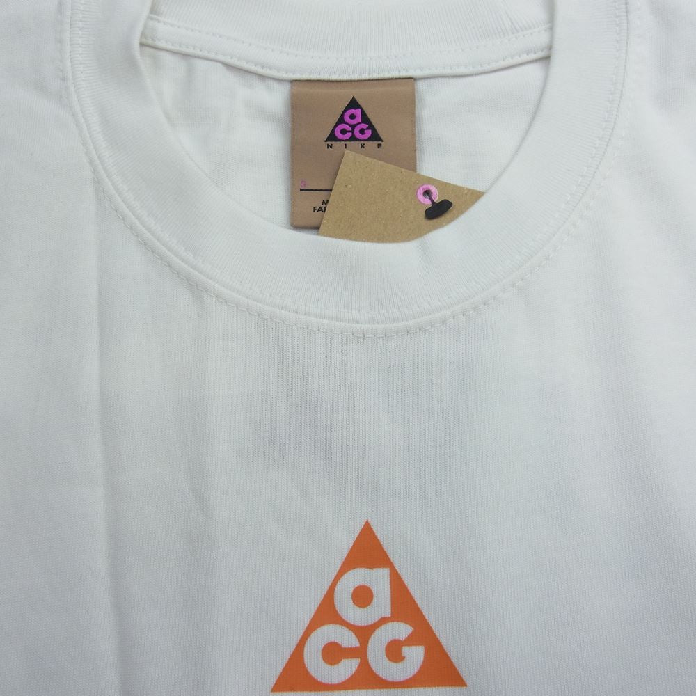 NIKE ナイキ CV1540-121 NIKELAB ACG SS Tee Vortex ボルテックス Tシャツ ホワイト系 S【新古品】【未使用】【中古】