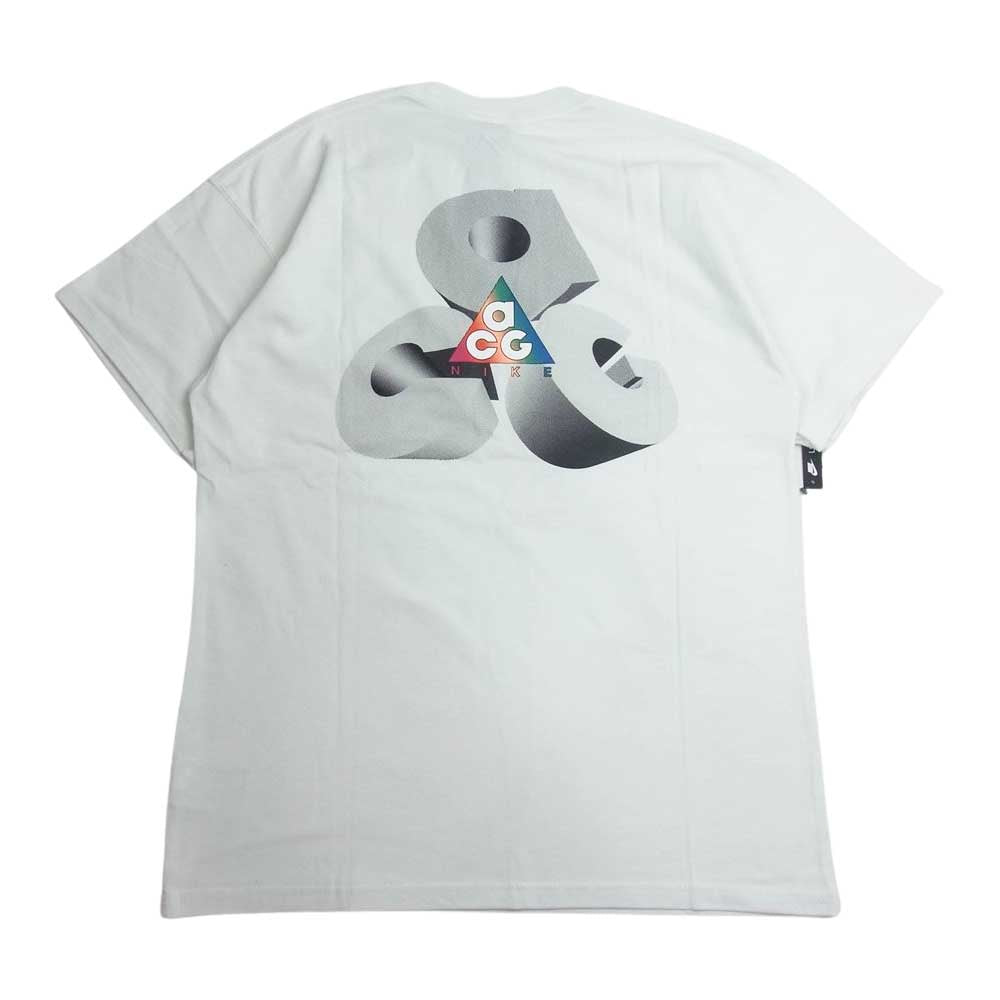 NIKE ナイキ BV8351-121 NIKELAB AS M NRG ACG TEE GX 3D LOGO SUMMIT ロゴ サンミット Tシャツ ホワイト ホワイト系 S【新古品】【未使用】【中古】