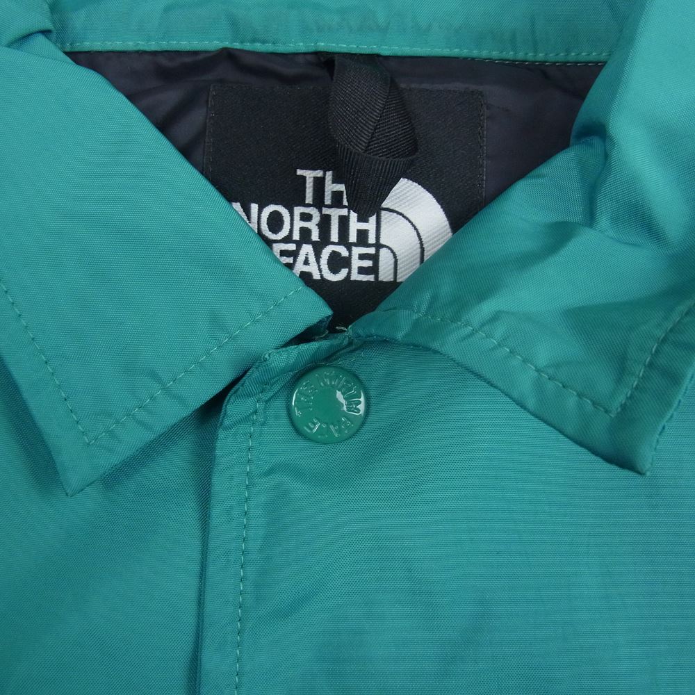 THE NORTH FACE ノースフェイス NP22030 The Coach JKT ザ コーチ ロゴプリント ナイロン ジャケット グリーン系 M【中古】