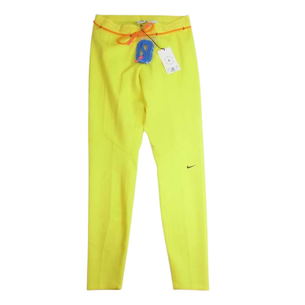NIKE ナイキ BV8052-731 × Off White オフ ホワイト Utility Tight ユーティリティー タイト パンツ イエロー系 L【中古】