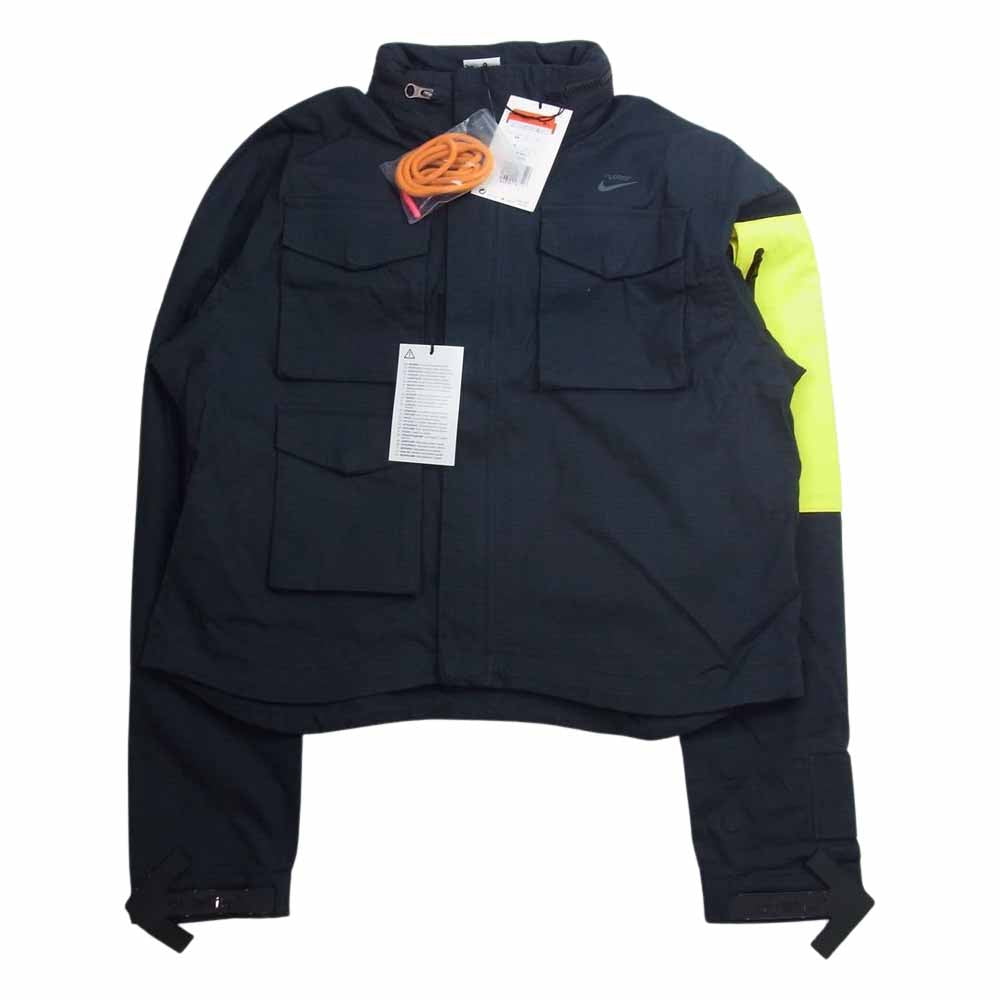 NIKE ナイキ BV8041-010 × OFF WHITE オフ ホワイト Women Black Running Jacket ブラック ランニング ジャケット ブラック系 L【新古品】【未使用】【中古】