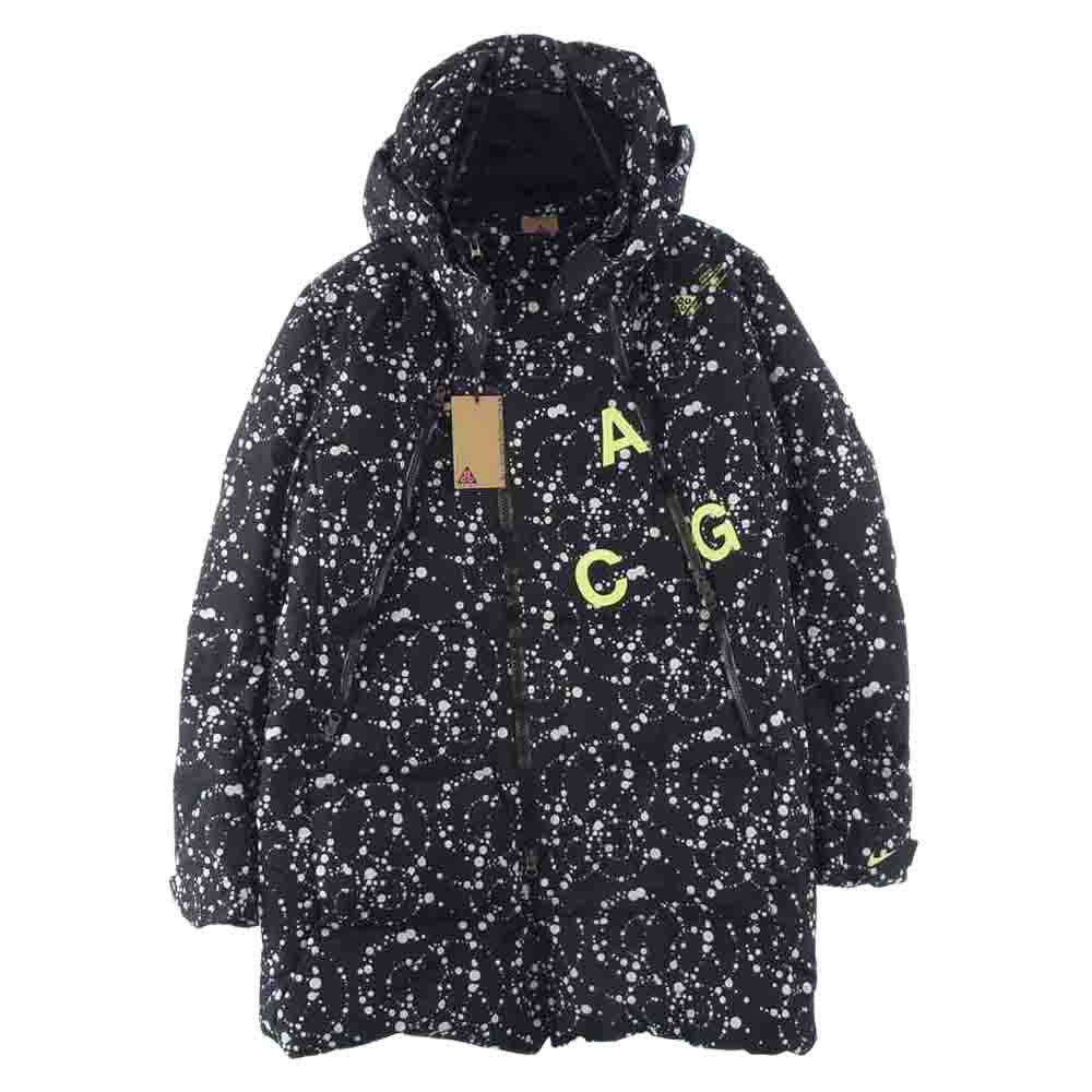 NIKE ナイキ AQ3517-101 NIKELAB ACG DOWN FILL PARKA ナイキラボ ダウン フィル パーカ ジャケット ブラック系 ホワイト系 S【新古品】【未使用】【中古】