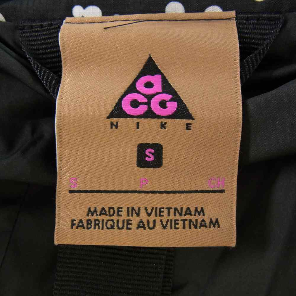 NIKE ナイキ AQ3517-101 NIKELAB ACG DOWN FILL PARKA ナイキラボ ダウン フィル パーカ ジャケット ブラック系 ホワイト系 S【新古品】【未使用】【中古】