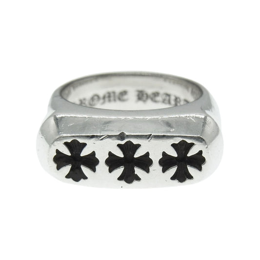 CHROME HEARTS クロムハーツ（原本無） LIL PJ 3CH PLS リル リトル CHプラス リング シルバー系【中古】