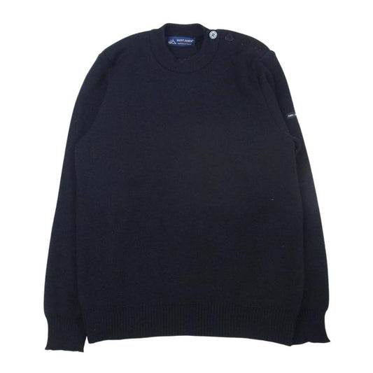 SAINT JAMES セントジェームス CANCALE カンカル マリン ニット セーター ダークネイビー系【中古】