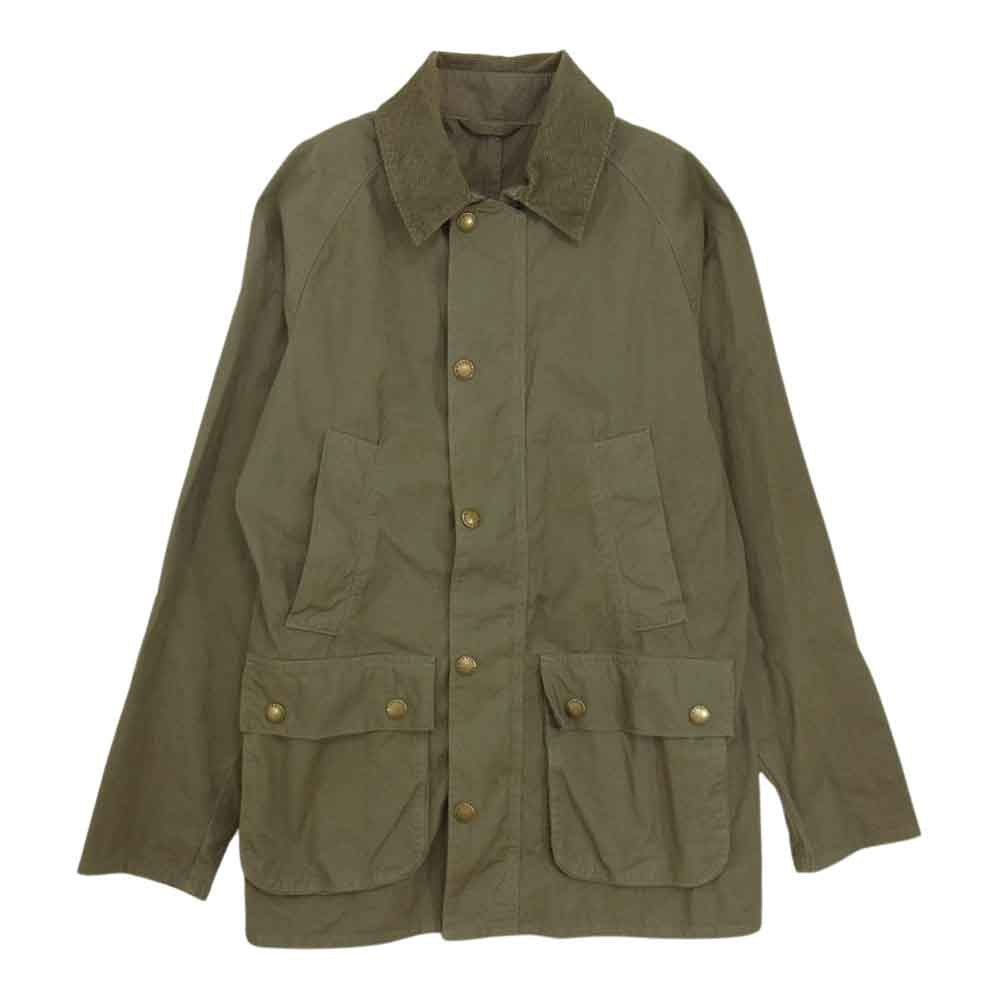 Barbour バブアー MCA0179OL51 Japanese Overdyed SL Bedale Jacket オーバーダイ ビデイル ハンティング ノンオイルド ジャケット カーキ系 36【中古】