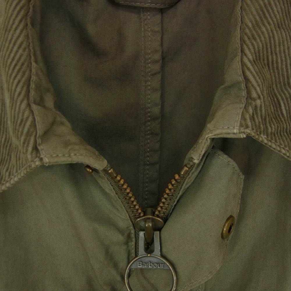 Barbour バブアー MCA0179OL51 Japanese Overdyed SL Bedale Jacket オーバーダイ ビデイル ハンティング ノンオイルド ジャケット カーキ系 36【中古】