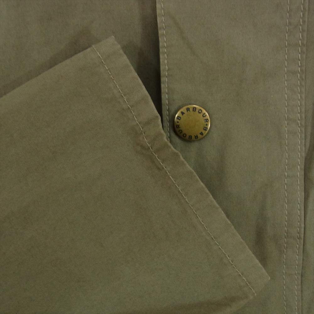 Barbour バブアー MCA0179OL51 Japanese Overdyed SL Bedale Jacket オーバーダイ ビデイル ハンティング ノンオイルド ジャケット カーキ系 36【中古】
