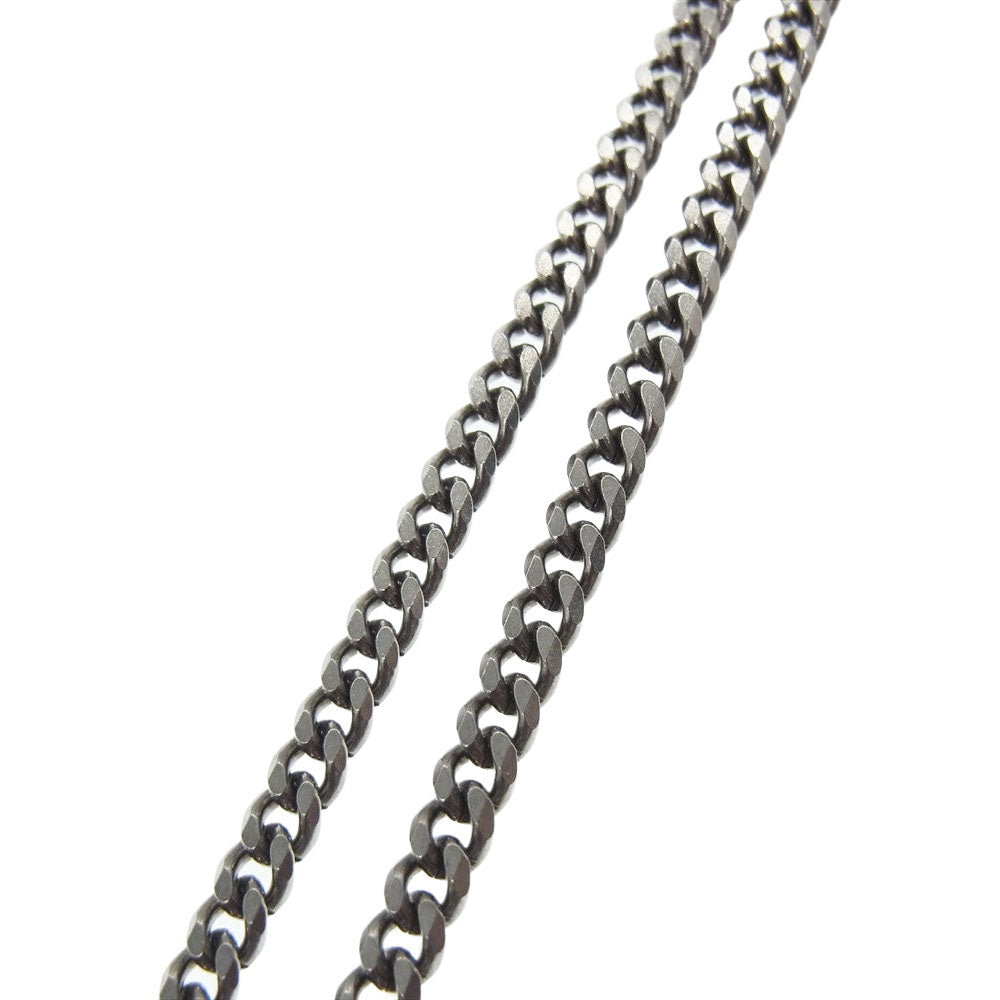 Alexander McQueen アレキサンダーマックイーン スカル スネーク ネックレス ブラック系【中古】