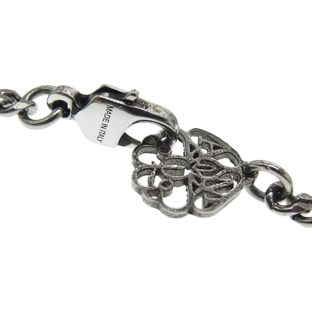 Alexander McQueen アレキサンダーマックイーン スカル スネーク ネックレス ブラック系【中古】