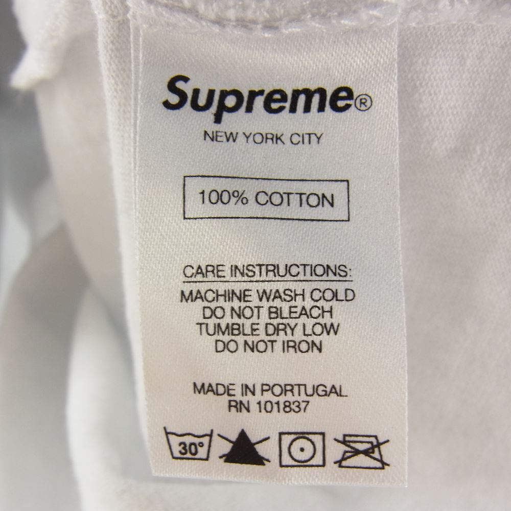 Supreme シュプリーム 20AW catter Logo L/S Top カッター ロゴ トップ 長袖 Tシャツ ネイビー系 XL【中古】