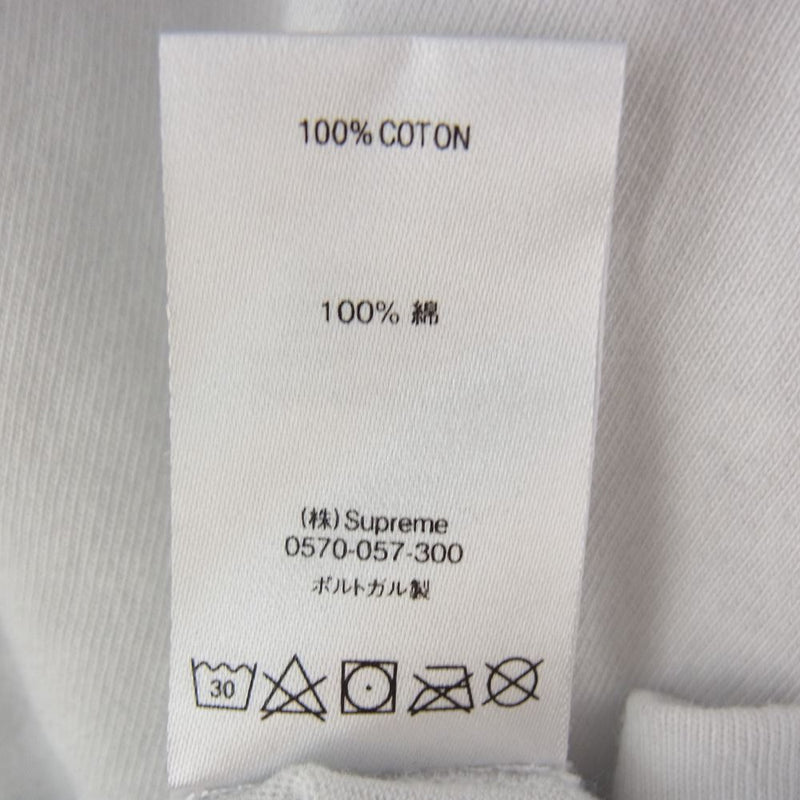 Supreme シュプリーム 20AW catter Logo L/S Top カッター ロゴ トップ 長袖 Tシャツ ネイビー系 XL【中古】