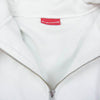 Supreme シュプリーム 18AW Bone Zip Up Sweatshirt ボーン ジップ アップ スウェット パーカー ホワイト系 L【中古】