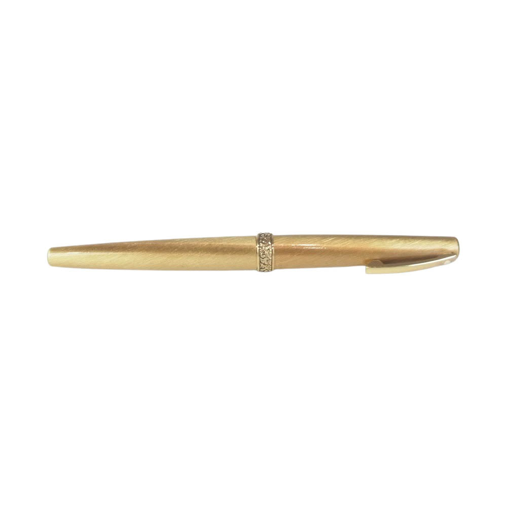 シェーファー レディシェーファー 630 ブラッシュトゴールド ペン先14K 万年筆 ゴールド系【中古】