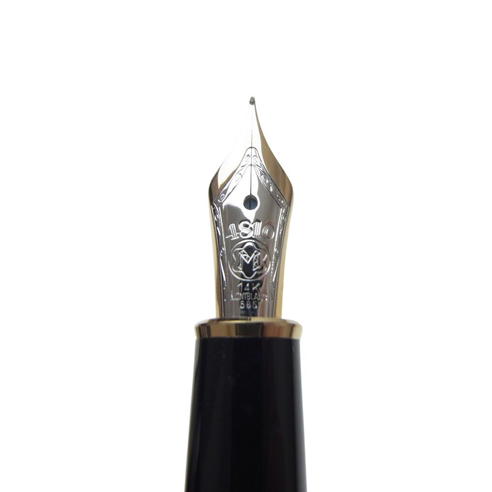 MONTBLANC モンブラン マイスターシュテュック 4810 ペン先14K 万年筆 ブラック系【中古】