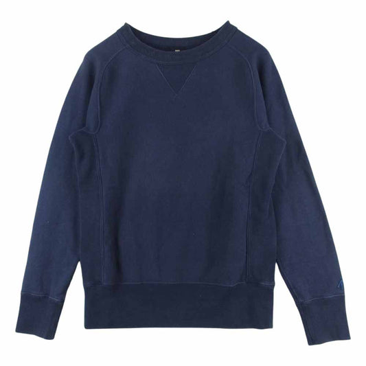 Nigel Cabourn ナイジェルケーボン 8020820005 WOMAN ウーマン Army Crew アーミー クルー スウェット ダークネイビー系 8【中古】