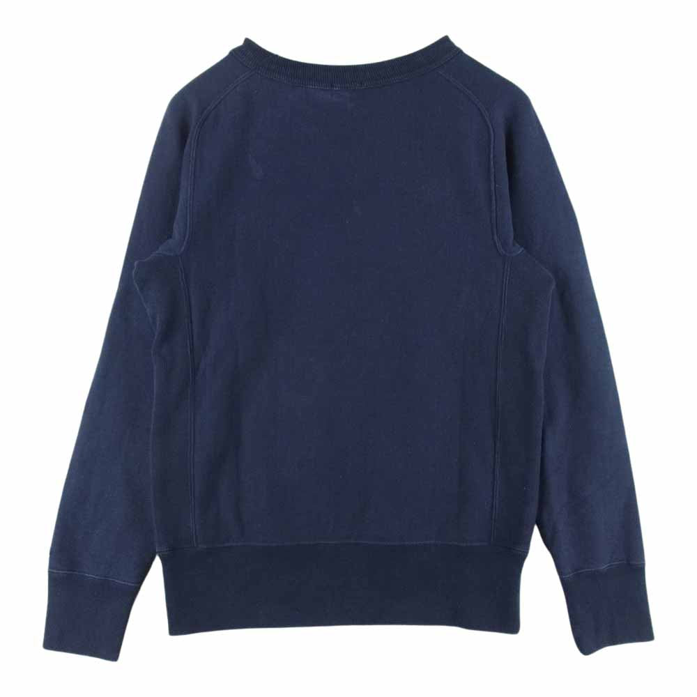 Nigel Cabourn ナイジェルケーボン 8020820005 WOMAN ウーマン Army Crew アーミー クルー スウェット ダークネイビー系 8【中古】