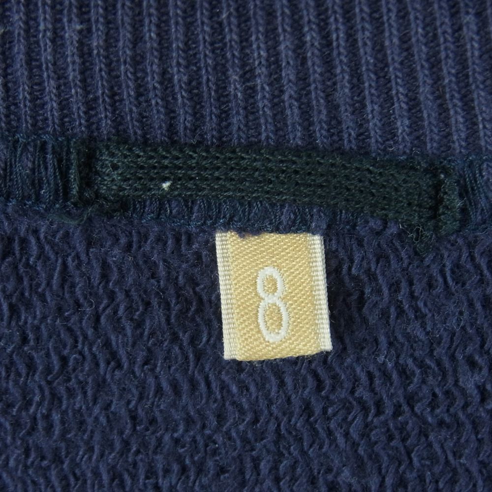 Nigel Cabourn ナイジェルケーボン 8020820005 WOMAN ウーマン Army Crew アーミー クルー スウェット ダークネイビー系 8【中古】
