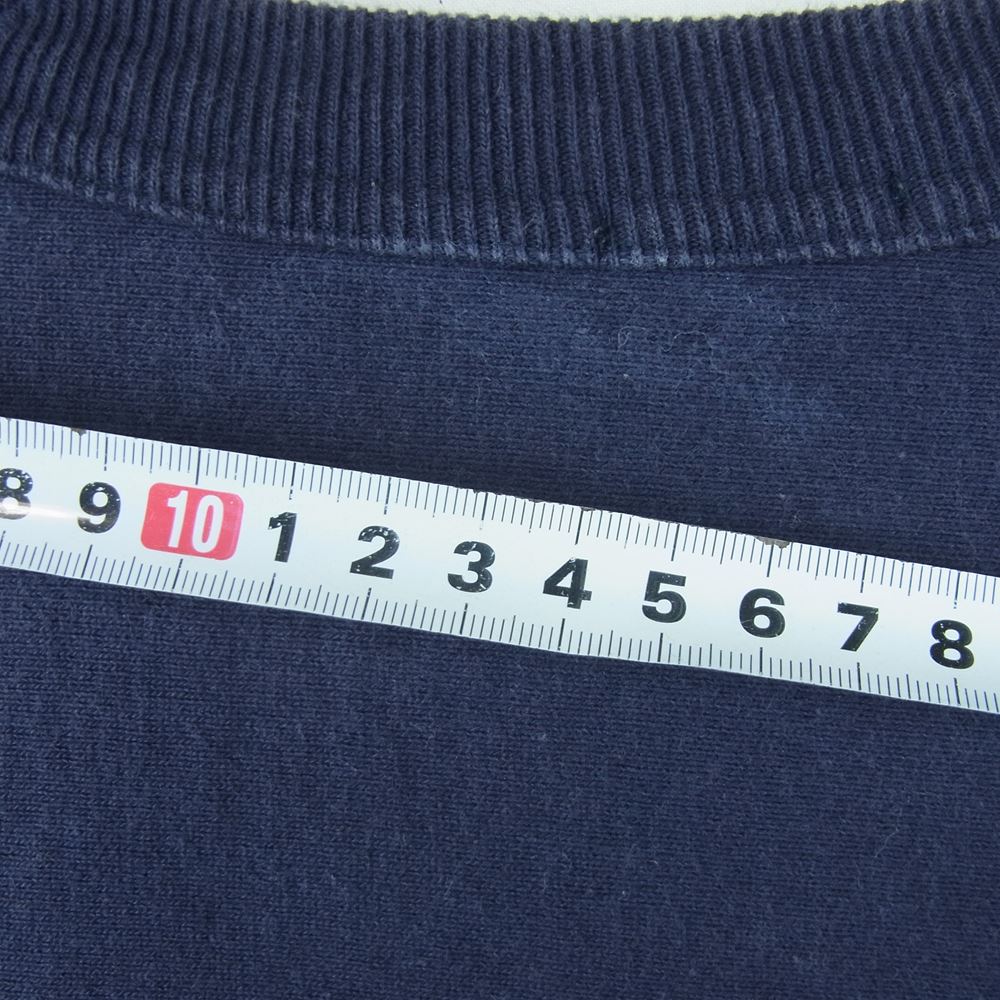 Nigel Cabourn ナイジェルケーボン 8020820005 WOMAN ウーマン Army Crew アーミー クルー スウェット ダークネイビー系 8【中古】