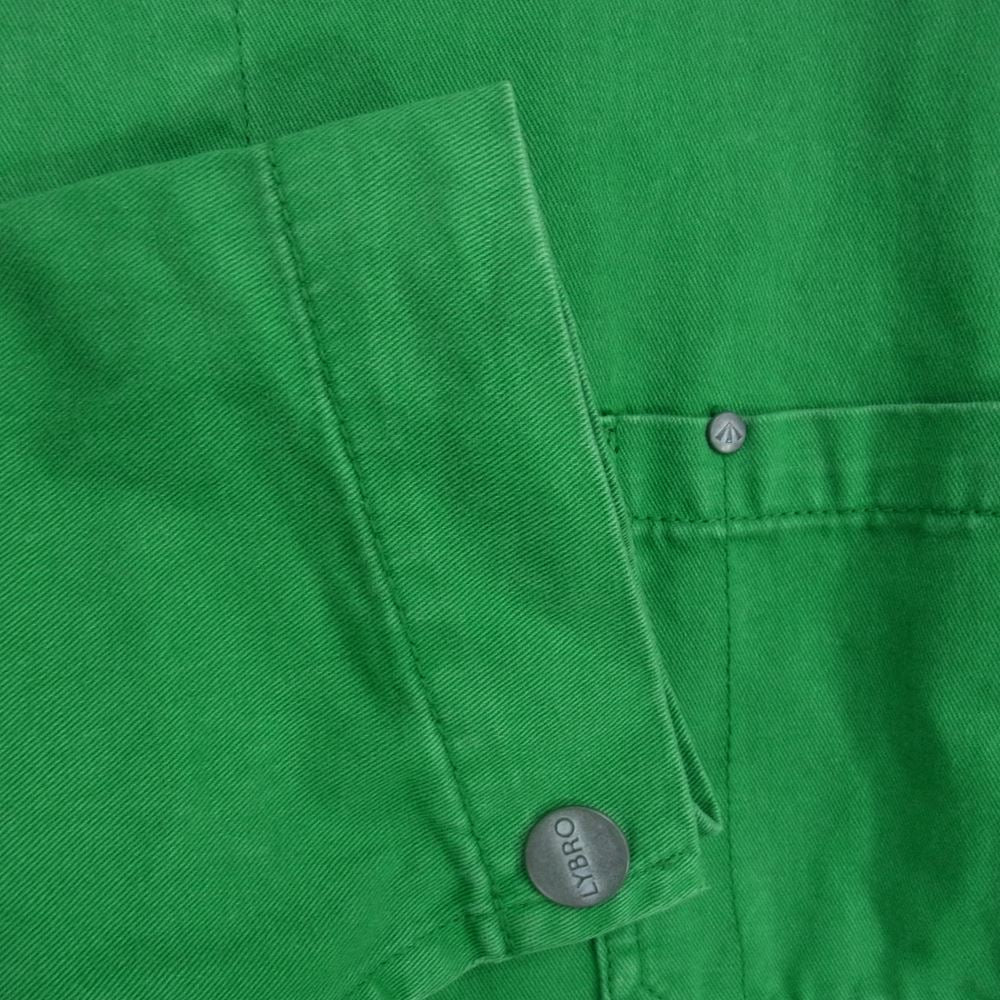 Nigel Cabourn ナイジェルケーボン 8038-13-80000 LYBRO ライブロ カバーオール ワークジャケット グリーン系 48【中古】