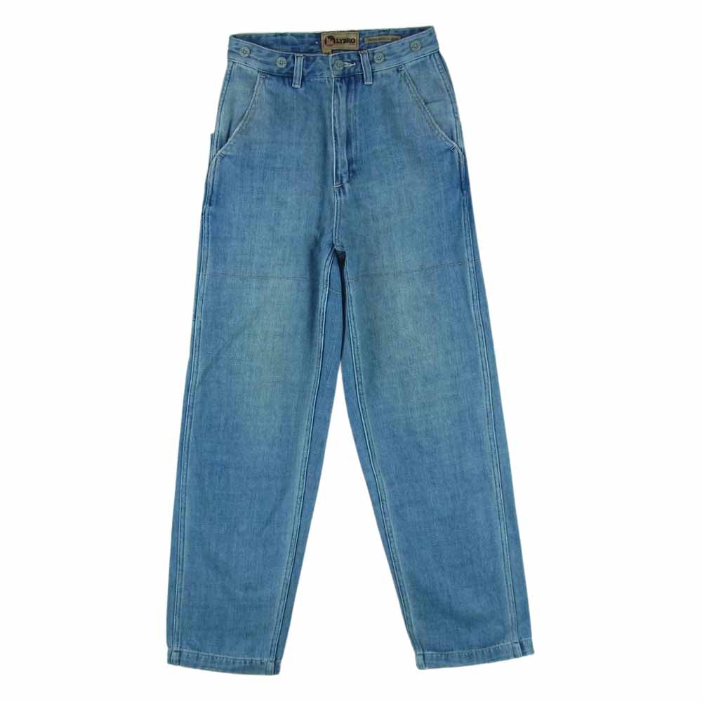 Nigel Cabourn ナイジェルケーボン 8040-13-50040 LYBRO ライブロ デニム ワーク パンツ インディゴブルー系 26【中古】