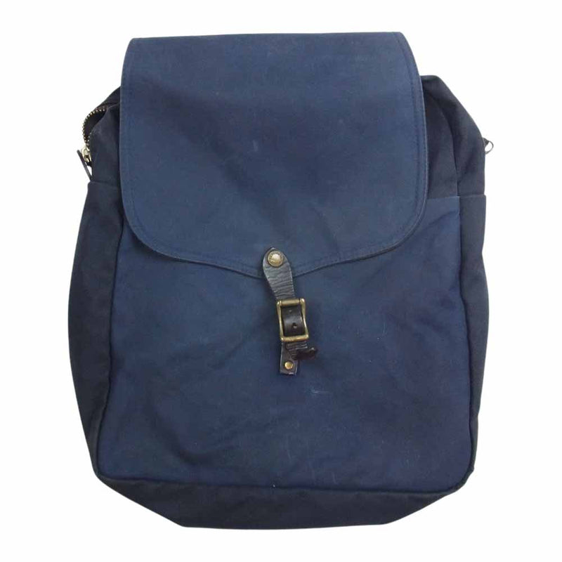 FILSON フィルソン USA製 Daypack Lightweight デイパックライト ウェイト リュック バックパック ネイビー系【中古】