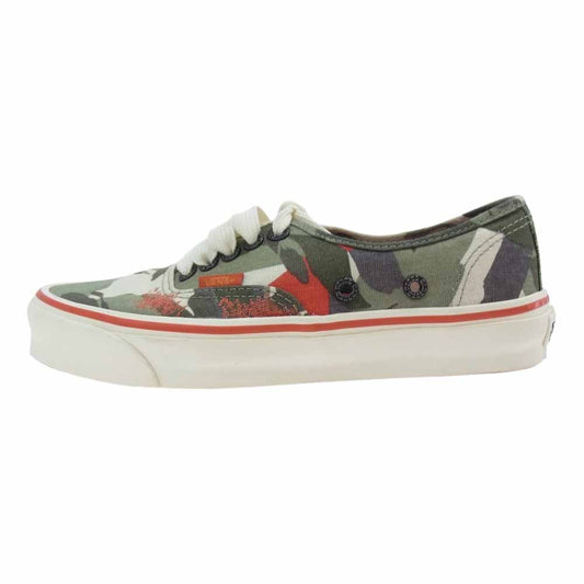 VANS バンズ Nigel Cabourn x Vault by Vans ナイジェルケーボン OG Authentic LX Camo オーセンティック スニーカー 24.5cm【中古】
