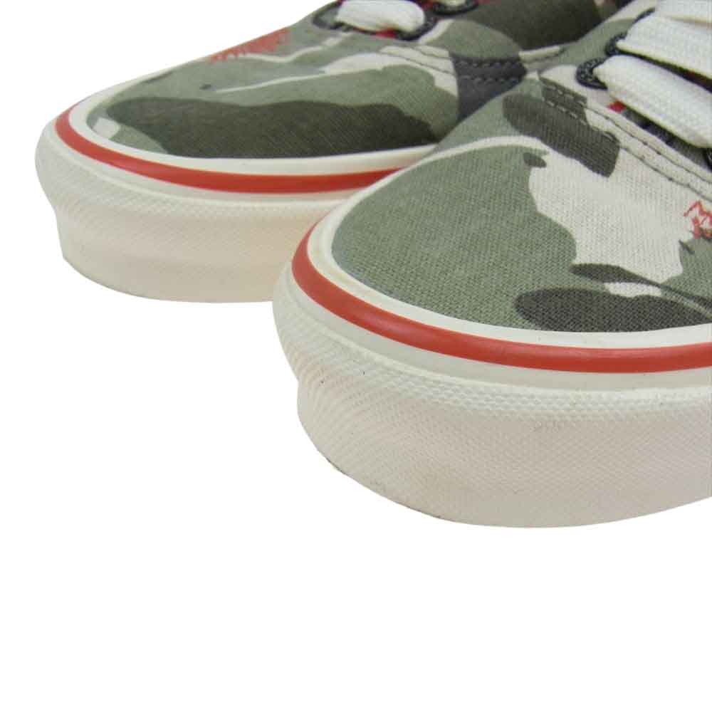 VANS バンズ Nigel Cabourn x Vault by Vans ナイジェルケーボン OG Authentic LX Camo オーセンティック スニーカー 24.5cm【中古】