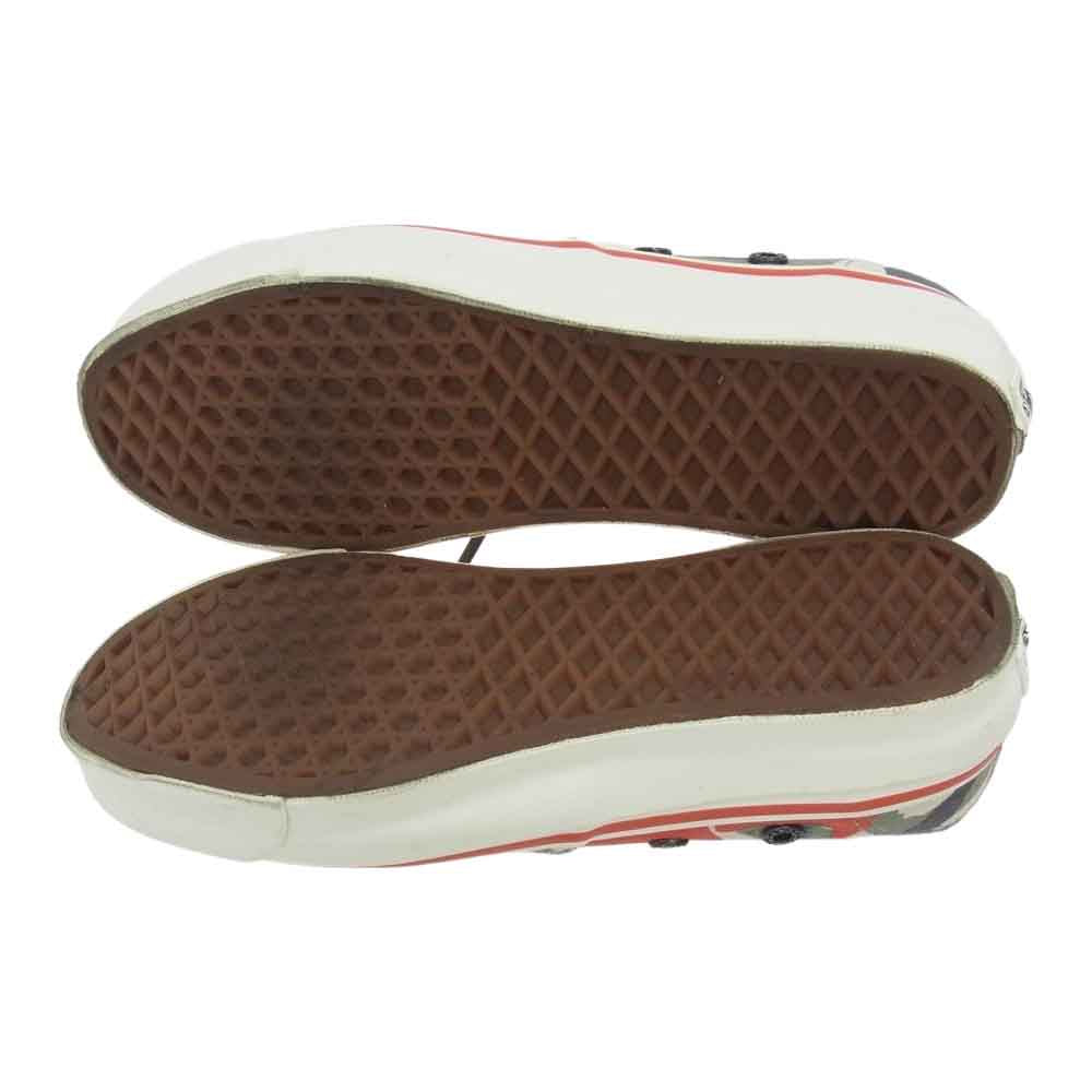 VANS バンズ Nigel Cabourn x Vault by Vans ナイジェルケーボン OG Authentic LX Camo オーセンティック スニーカー 24.5cm【中古】