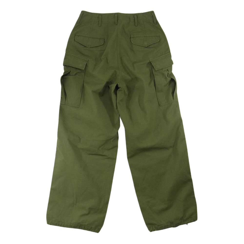 Nigel Cabourn ナイジェルケーボン 8041-08-50012 WOMAN WIDE B-51 PANT ウーマン カーゴ パンツ カーキ系 6【中古】