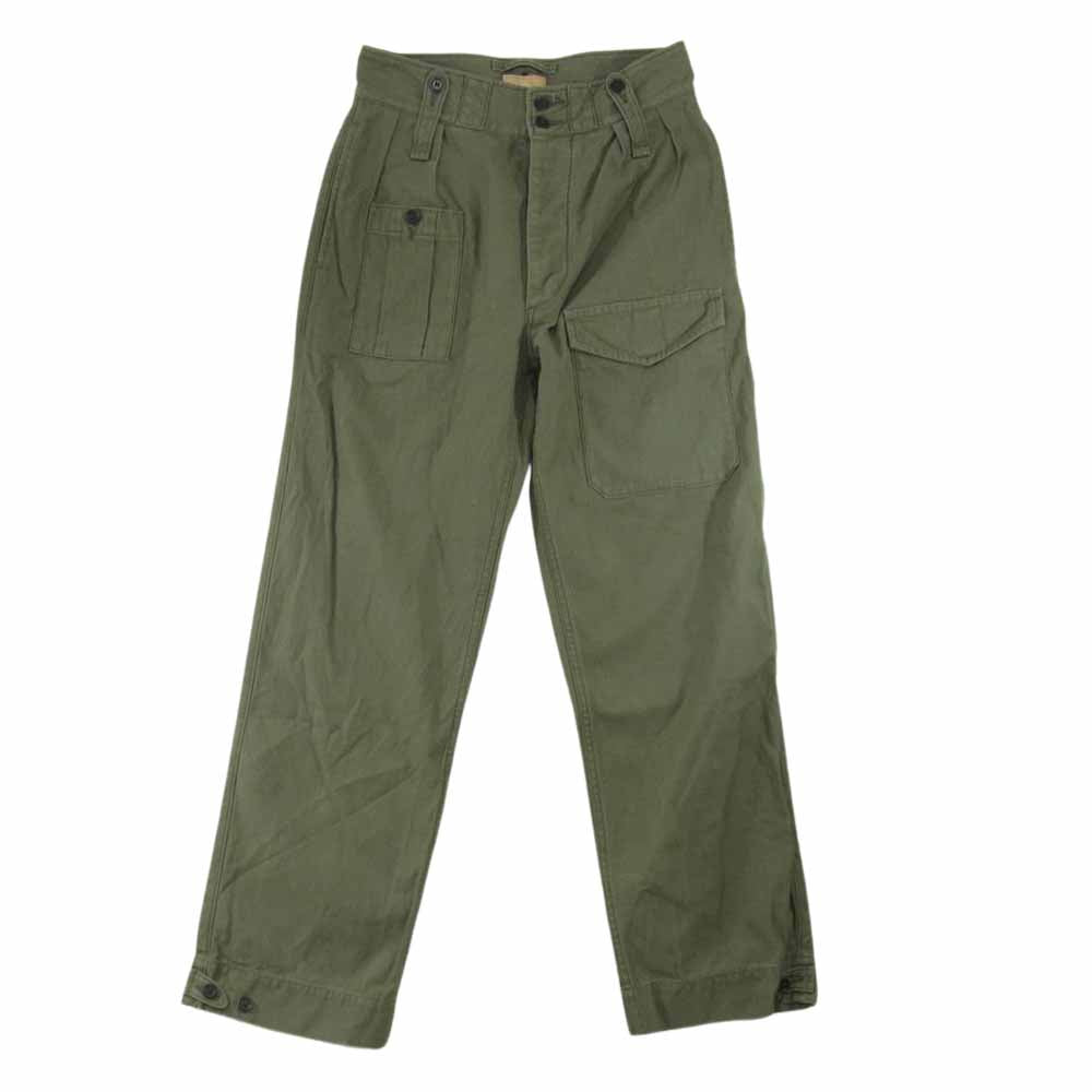 Nigel Cabourn ナイジェルケーボン 8044-08-50030 WOMAN BRITISH ARMY PANT ウーマン ブリティッシュ アー三― パンツ カーキ系 10【中古】