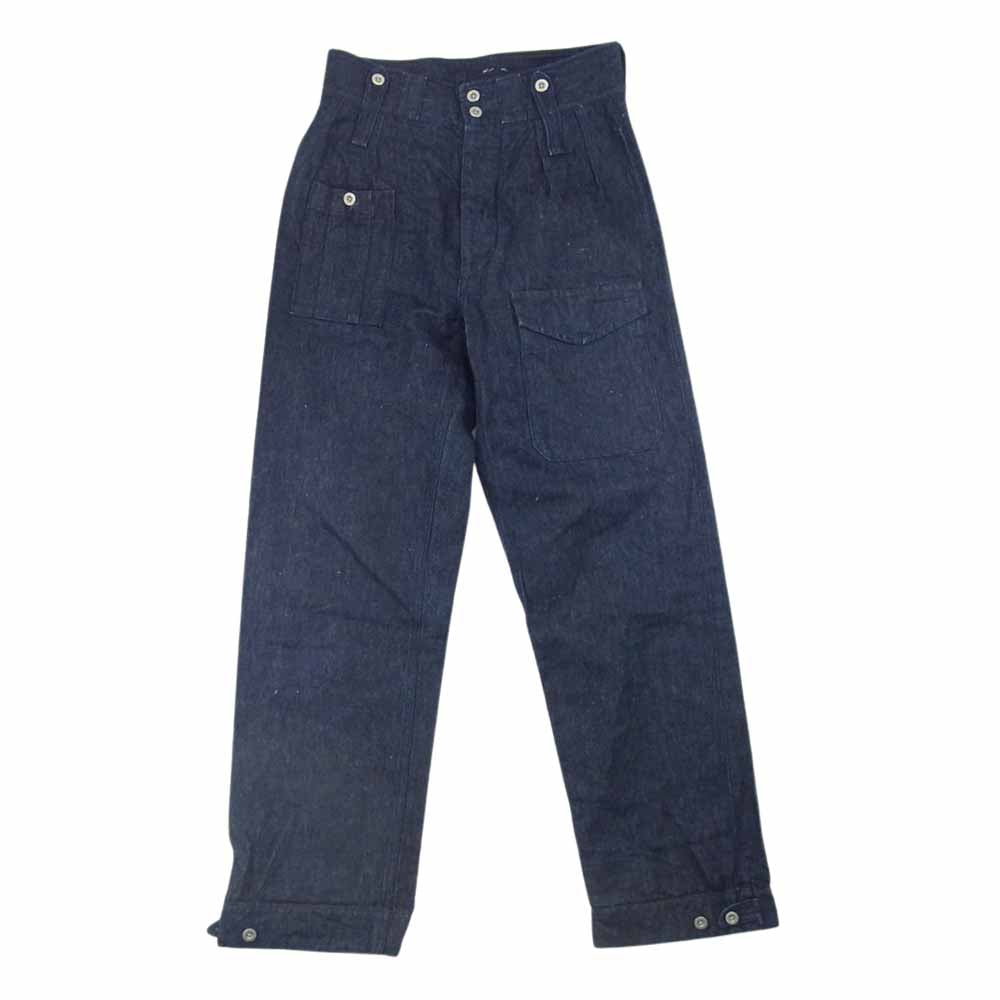 Nigel Cabourn ナイジェルケーボン 8042-08-50530 WOMAN BRITISH ARMY PANT DENIM ウーマン ブリティッシュ アー三― パンツ DENIM インディゴブルー系 サイズ表記無【中古】