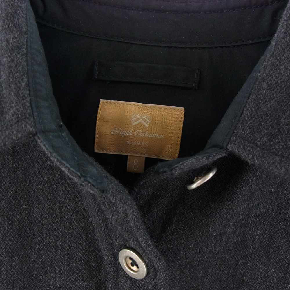 Nigel Cabourn ナイジェルケーボン WOMAN ウーマン LONG CPO DRESS ロング CPO ドレス ワンピース ジャケット ブラック系 8【中古】