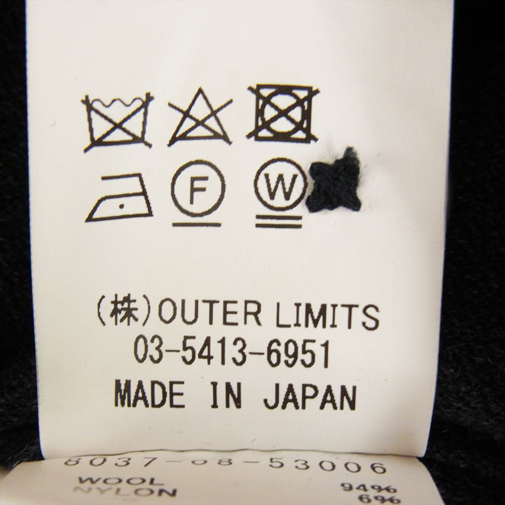 Nigel Cabourn ナイジェルケーボン WOMAN ウーマン LONG CPO DRESS ロング CPO ドレス ワンピース ジャケット ブラック系 8【中古】