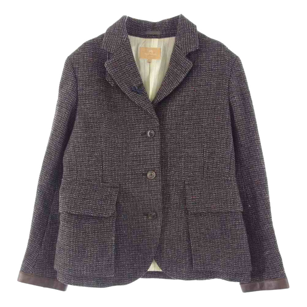 Nigel Cabourn ナイジェルケーボン 803308800001 WOMAN ウーマン 803308800001 RIDING JACKET ライディング ジャケット ブラウン系 8【中古】