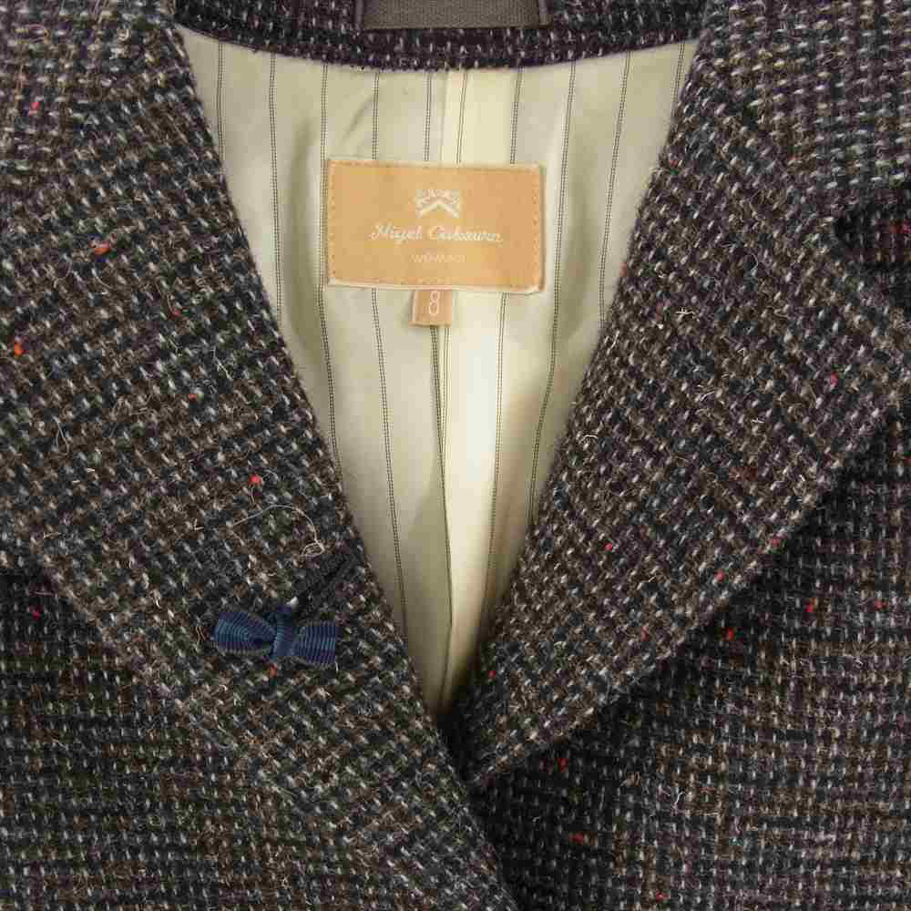 Nigel Cabourn ナイジェルケーボン 803308800001 WOMAN ウーマン 803308800001 RIDING JACKET ライディング ジャケット ブラウン系 8【中古】