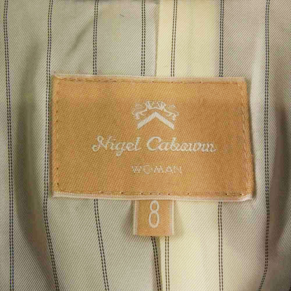 Nigel Cabourn ナイジェルケーボン 803308800001 WOMAN ウーマン 803308800001 RIDING JACKET ライディング ジャケット ブラウン系 8【中古】