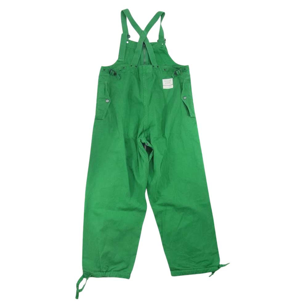 Nigel Cabourn ナイジェルケーボン 8038-13-50500 LYBRO DECK WADER ライブロ オーバーオール グリーン系 46【中古】