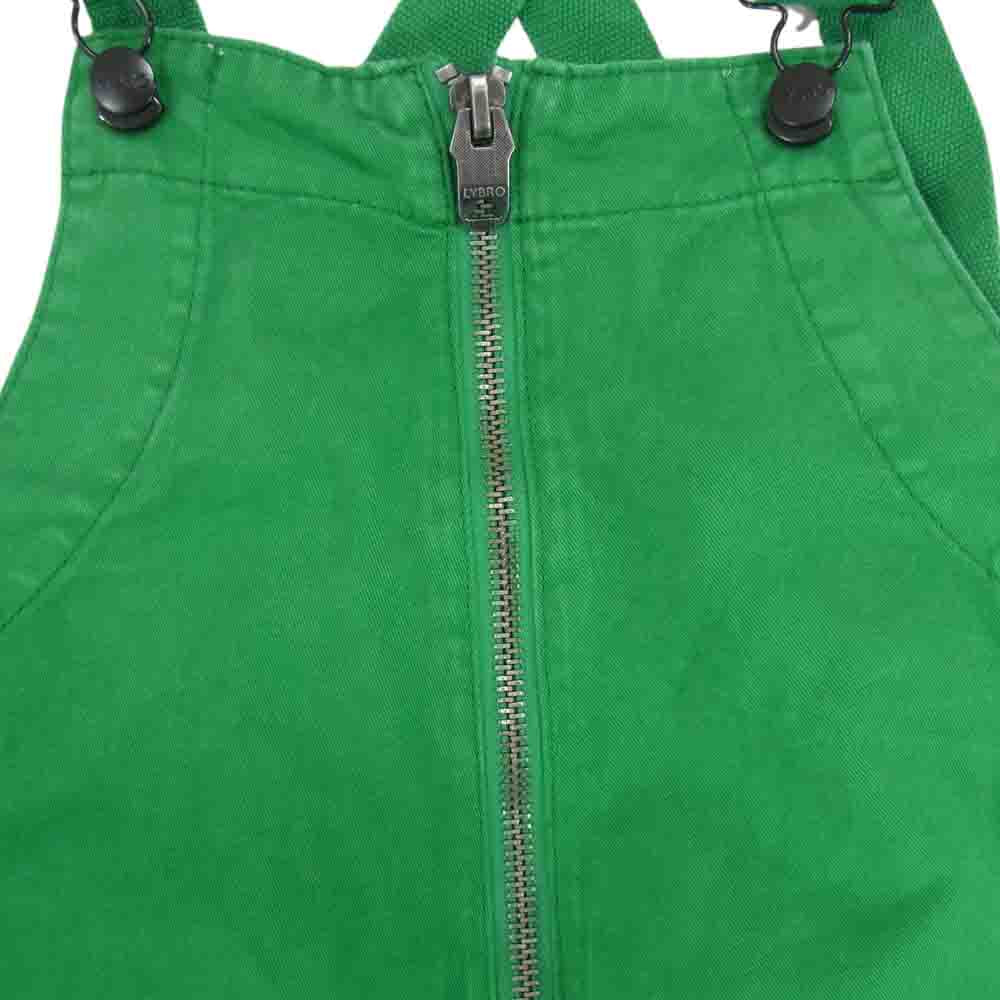 Nigel Cabourn ナイジェルケーボン 8038-13-50500 LYBRO DECK WADER ライブロ オーバーオール グリーン系 46【中古】
